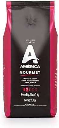 América Café Torrado Em Grãos Gourmet 1 Kg