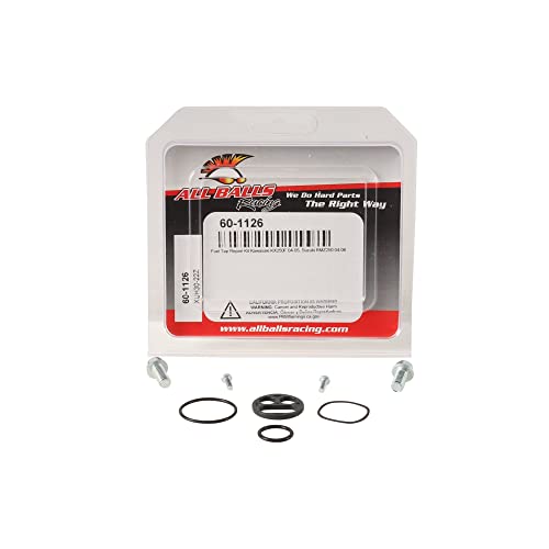 Image of All Balls Racing 60-1126 Fuel Tap Repair Kit Compatible With /Replacement For Kawasaki KX 250 F 2004-2005, RMZ 250 2004-2006