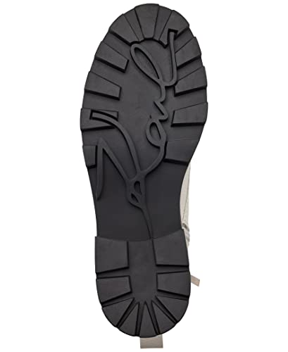 Karl Lagerfeld Paris Women's Lug-Sole Maeva Combat Boot with Crystal Detail Fashion3