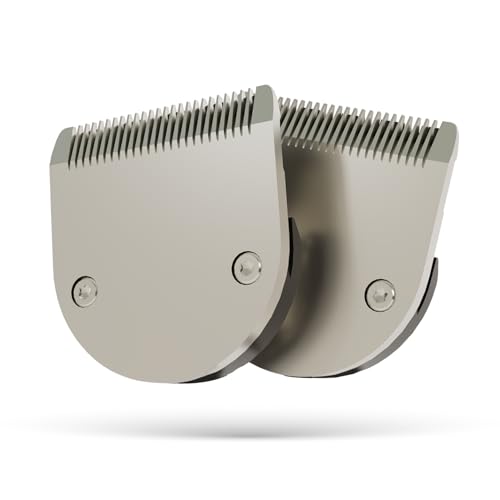 Image of Letsshave EZ‑WIZZY Pet Trimmer Pro Replacement Blade - Pack of 2 | Sharp & Whisper‑Quiet | Ceramic Blades | Dogs, Cats and All other Furr Animal Grooming