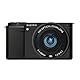 Easypix PowerPro VX6430, Kompakte Systemkamera mit WiFi, 10x Optischer Zoom, Auflösung bis 64 MP, 2.8 Display, Mikrofon-Anschluss