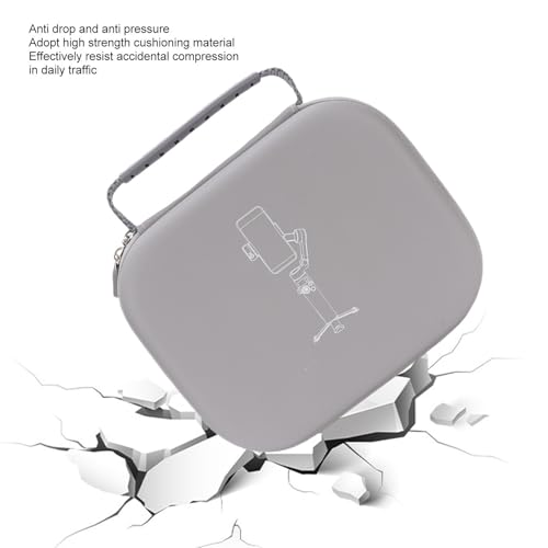 Bnineteenteam Sac de Rangement Stabilisateur de Téléphone 7 7p, Sac PU à Preuve D'amortisseur pour Transporter avec Sangle, ajusté pour Mobile – vue 4