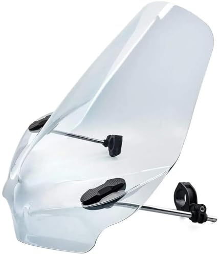 Déflecteur de vent de pare-brise universel pour protéger le motard en scooter
