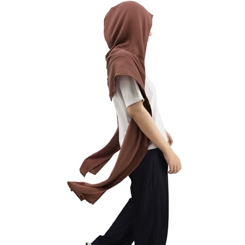 Women Men Fashion Shawl Scarf Cape | Multifunctional Hooded Cowl | Medieval Linen Cotton Cowl Hood |Vintage Goth Costume2