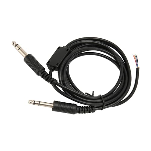 Cable de reemplazo auricular aviación con plug doble GA miniatura 7