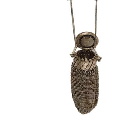 Metal Coin Wallet Durable Iron Alloy Pocket Change Holder, Compact Coin Case