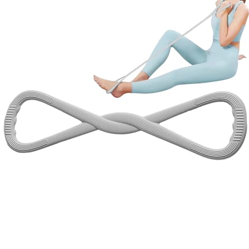 Corde de pilates en huit et bandes d'étirement pour s'entraîner en plein air