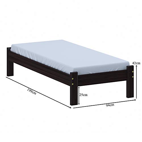 Cama Turca Solteiro Madeira Cor Preto