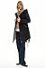 Orolay Women's Thicken Fleece Lined Parka Winter Coat Hooded Jacket with Pockets Pirate Black L