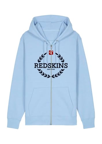 Sweat Zip Redskins Enfant Bleu Ciel 12A Decontracte