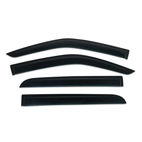 Compatible for Isuzu Mux 2021 2022 2023 2024 2025 Car Window Visor Side Vent Rain Guard Deflectors Shade Shield Shelter