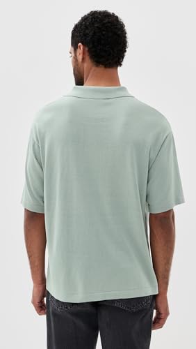 FRAME Men's Cotton Silk Polo Sweater3