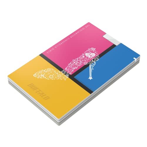 バッファロー ポータブルSSD アイドルマスター シンデレラガールズ コラボモデル USB3.2 Gen1 500GB 耐衝撃 コネクター保護 SSD-PG500U3/IC