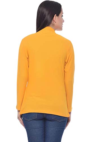 Image of Frenchtrendz Womens's Viscose Crepe Shrug(Size: XS-4XL)