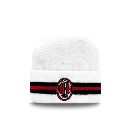AC Milan Unisex Contrast Flip Winter Cap Winter Hat