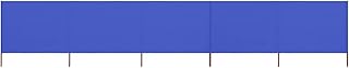 Rantry Tela de 5 paneles para parabrisas de 600 x 160 cm, color azul