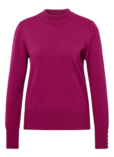 Rabe Pullover Unifarben in Pink für Damen