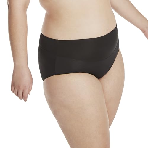 Hanes Women's Smoothing Microfiber No-Show Panties Pack, Moisture-Wicking, 6-Pack (Colors May Vary)3