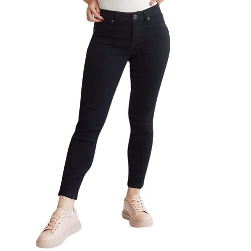Gia Petite Ankle Skinny in Black2