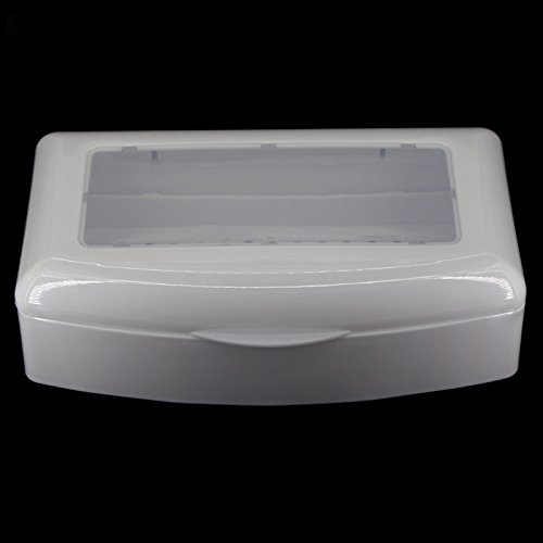 Miniatura 6 de Yimart Equipo de arte de uñas, caja de salón de arte de uñas, caja de almacenamiento de plástico, cajas para instrumentos de manicura, caja de