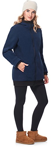 Be Mammy Chaqueta Abrigo Premamá Panel Extraíble Embarazo Ropa Invierno BE20-181 - Imagen 8