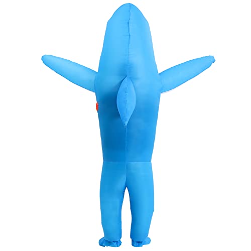 Disfraz inflable de tiburón para cosplay miniatura 2