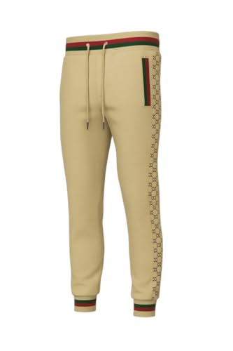 Men’s Designer Printed Tech Fleece Full Matching Jogging Suit Top & Bottom set3