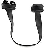 GFFG Cavo per Dispositivo diagnostico Auto, OBD2, 16 Pin, Spina/Presa, Cavo di prolunga Piatto OBDII, Cavo a Nastro Piatto