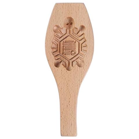 haoyuestory Wooden Mooncake Mould, Biscuit Cake Pumpkin Cake Mould, Chocolate Candy Pastry Mould, Non-Stick Dessert Mould, DIY Kitchen Handmade Pastry Decorating Baking Tools Accessories Cover