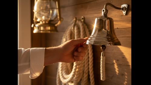 Sonnette de navire chromée ThorINSTRUMENTS pour l'ambiance de vos pubs et bars