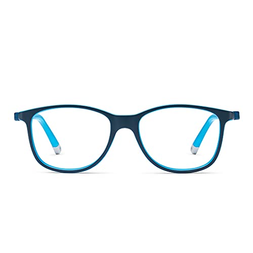 Armação 3 em 1 Óculos Grau Infantil Nanovista Quest Inquebrável 14, 15, 16 (14 a 16 anos, Marinho co