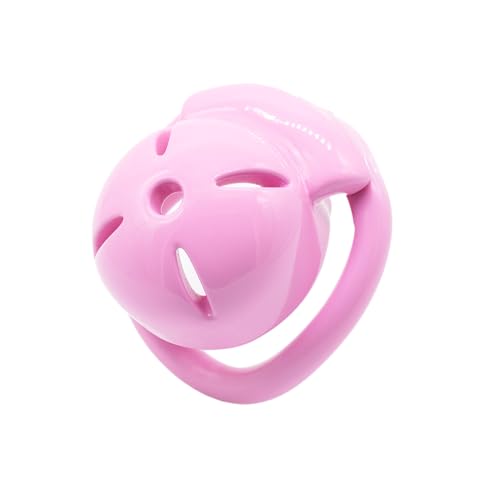 アダルトグッズ メカニカルデザイン 貞操具, ブラック&ピンク, BDSM トレーニング用具, 男性用 (ピンク色, A)