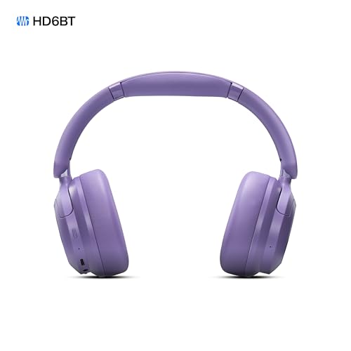 Image of PreSonus Eris HD6BT - Over-Ear Closed-Back Wireless Headphones, Bluetooth, ANC Noise Cancelling, Up to 60 Hours Battery Life, Studio Headphones for Mixing, Monitoring, Recording, Mystic Purple
