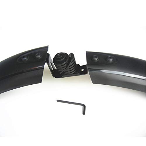 Fahrradschutz, Fahrrad Schutzblech MTB 2er Pack Schwarz 24-29 Zoll Vorne und Hinten