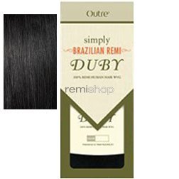 Outre Simply 100% Brazilian Remi Human Hair Weave Duby 8" (1)