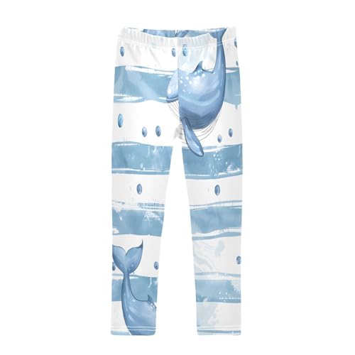 Bolaz Toddler Girls Leggings Printed Yoga Pants Leggings Keywords Lovely Whale for Kids