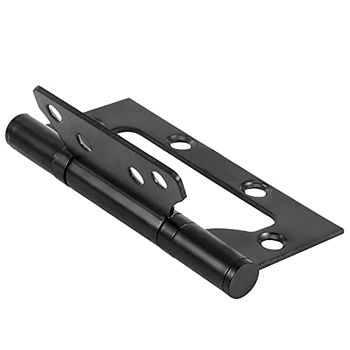 ZOENHOU 16 Pack 4 x 3 Inch Non Mortise Door Hinges, Stainless Steel Mobile Home Door Hinges, Smooth Silent Movement with 128 PCS Mounting Screws and Upgraded Ball Bearing, Black by ZOENHOU - Used condition - Image 3
