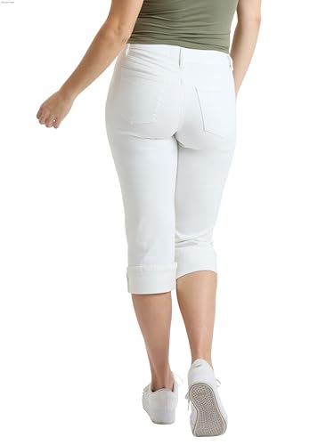 Royalty For Me Womens Women's Premium Stretch Essential Cuff Capri3