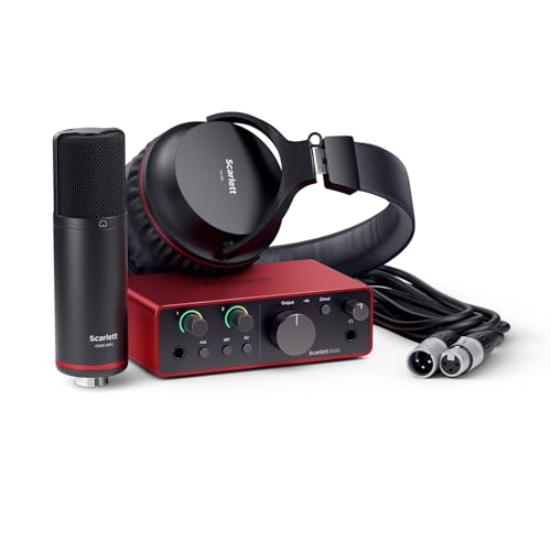 Amazon.co.jp: Focusrite Scarlett Solo Studio 第4世代 USBオーディオ