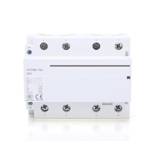 Contacteur modulaire HCH8s-100 2P 100A 2NC AC24V pour rail DIN