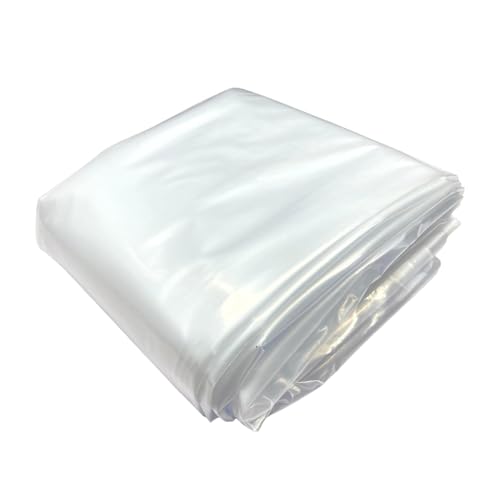 Transparent Tarpaulin Sheet Waterproof Extra Strong Quality Tirpal Tadpatri Tharpai Thadika. Ideal for Protecting Equipment, Plants, Vehicles, and Surfaces from Paint and Damage. Size- 4ft x 6ft.