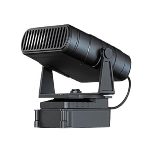 車載暖房器具 - コンパクトポータブルヒーター、ウィンドウデフロスター | 多用途車両暖房機器、屋内外利用可能、RVトラックバンSUVセダン対応、キャンプ旅行オフィス用電気ヒーター