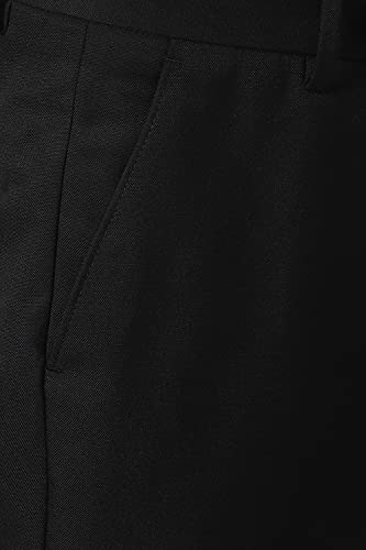 Image of Peter England Men's Slim Formal Trousers