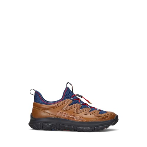 Polo Ralph Lauren Men's Adventure 300lt Leather-mesh Sneaker4