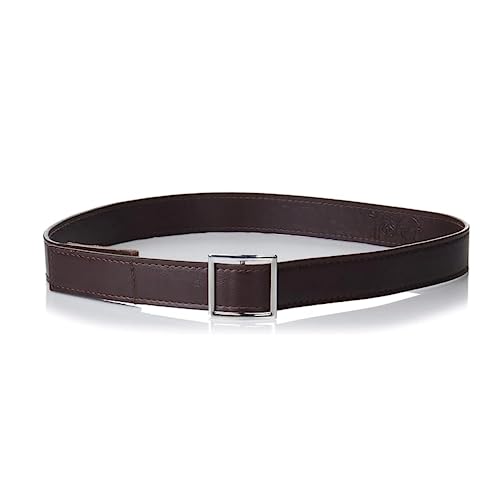 Myself Belts Unisex Easy One Handed Belt with Faux Buckle