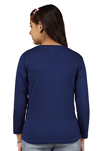 Image of KYDA KIDS Girls Cotton Full Sleeve Printed T-Shirt (Pack of 3)