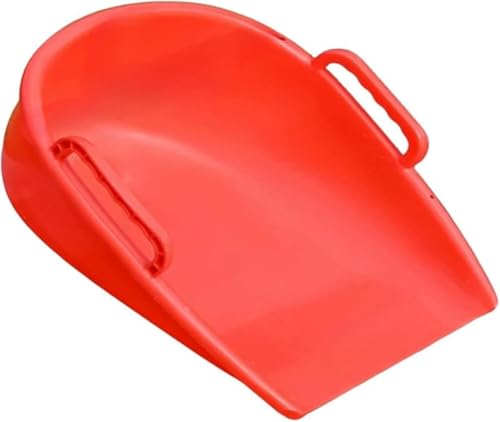 Juxkov、クリーニングちりとり、掃除用品、園芸工具、再利用可能、ゴミスペード、庭・農業ヤード用、落ち葉・ゴミ収集、掃除、除草バッグ、廃棄物・ゴミ処理、頑丈なガーデニングバッグ、白、外耳