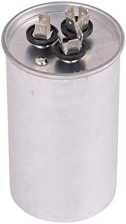 TOTALINE 40 + 5 MFD P291-4054RS 370 Volt Dual Run Round Capacitor Made for Condenser Straight Cool or Heat Pump Air Conditioner CBB65B