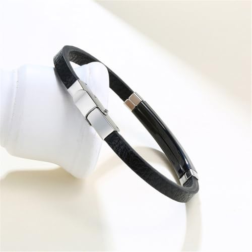 22 A Day Bracelet for Men,Military Veterans Leather Bracelets Memorial Gift Army Navy Airforce Firefighter Jewelry for Independence Day,Support,PTSD Awareness3