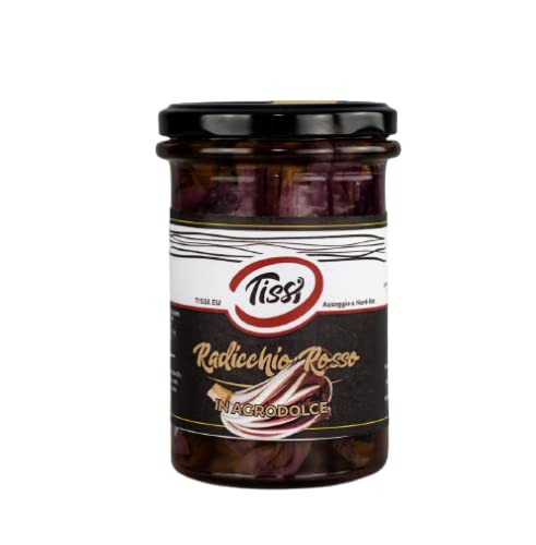 Radicchio rosso in agrodolce Tissi - 270 g - Confezione da 4 pezzi